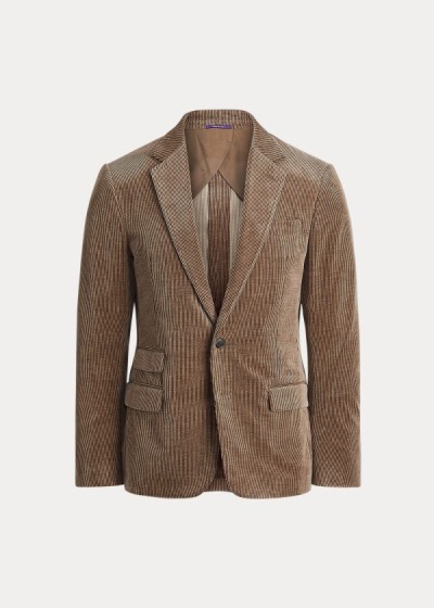 Ralph Lauren Kent Corduroy Blazer Herre Danmark (MKIBZ0465)